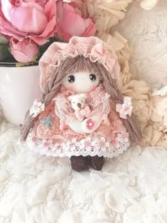 カントリードール♡ハンドメイド♡お人形♡チャーム♡キーホルダー