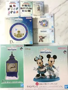 一番くじ ディズニー C賞　D賞　ラストワン賞　おまけつきのサムネイル