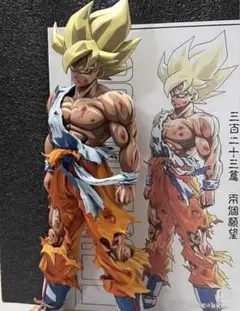 m*8様 ドラゴンボール SMSP 孫悟空 リペイント フィギュア - メルカリ
