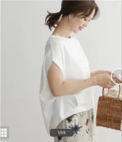 DOORS コットンバックタックフレンチプルオーバー