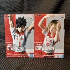 ハイキュー!! 黒尾鉄朗 孤爪研磨 フィギュア セット 未開封品