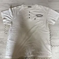 SKULL WORKS ヘンリーネック Tシャツ ホワイト XLのサムネイル