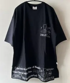 drug store's モフマヌル　切り替えプリント カットソー