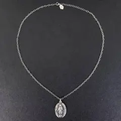 amp japan シルバー 925 マリア ペンダントネックレス 50cm