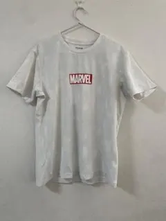 ユニクロ　半袖Tシャツ ホワイト　Lサイズ　MARVEL
