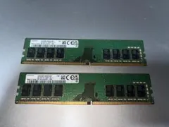 SAMSUNG 1R×8 PC4-2666V-UA2-11メモリ - メルカリ