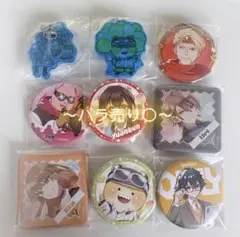 d*7様 暗殺教室 カルマ 渚 殺せんせー 缶バッジ アクスタ セット 
