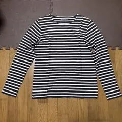 【PETIT BATEAU】ボーダー 長袖カットソー M
