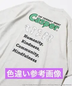 FREAK'S STORE Casper別注 バックプリントTシャツ　ピンク