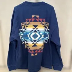 PENDLETON スウェット ネイビー バックプリント Mサイズ(ニコアンド)のサムネイル