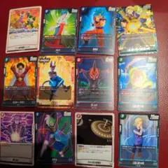 ドラゴンボールカードゲーム12枚セット　SR　人造人間17号18号入り