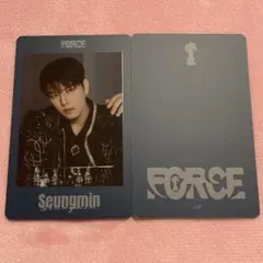 straykids スキズ　シーグリ　フォトカード　トレカ　スンミン　FORCE