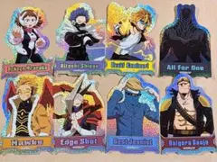 僕のヒーローアカデミア ホログラム キャラカットステッカー ホークス 心操人使