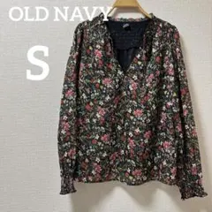 ⭐️1点もの⭐️OLD NAVY 【S】 花柄 長袖 チュニック かわいい おしゃれ