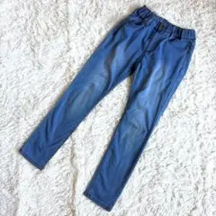 GLOBA LWORK グローバルワーク 長ズボン 裏起毛 スリムフィット