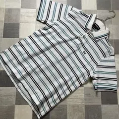 【M】マックレガー ☆ 日本製 ボーダー ポロシャツ 美品
