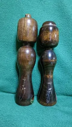 雪焼けこけし　2体