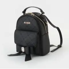 メゾピアノ　黒ミニリュック（新品、タグ付き）