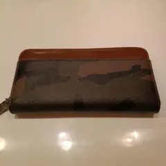 新品✨ 未使用!COACH 長財布 カモフラ柄 迷彩 コーチ ユニセックス