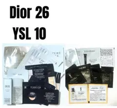 Dior 26点 YSL 10点 トライアルセット