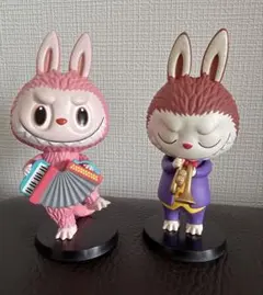値下げ POPMART LABUBU ラブブ 森のコンサート シリーズ 2点 - メルカリ