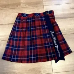 メゾピアノジュニア　卒服チェック柄スカートM