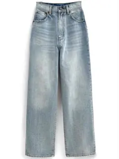 ルーズストレートデニムパンツ　cu534