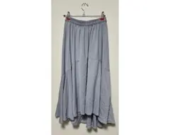 マジェスティックレゴン グレー ロングスカート M