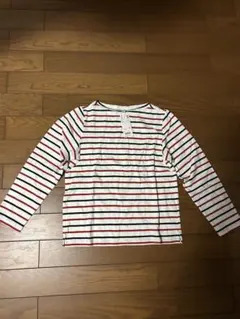 UNIQLO ストライプ ボーダーボートネックLサイズ新品