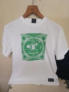 【美品】ステカセキング ミラクルランドセルTシャツ ホワイト(Ｌ)