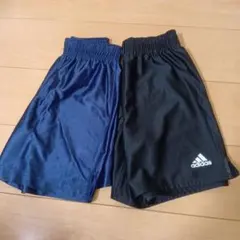 サッカーパンツ ネイビーと黒 　140cm2枚セット