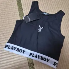 新品 PLAYBOY SUREVE 半袖Tシャツ ブラック M