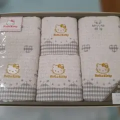 Hello Kitty 備長炭タオルギフトセットのサムネイル