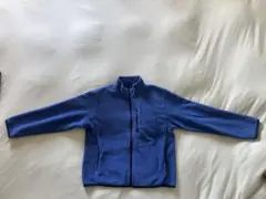 青いフリースジャケット サイズ140