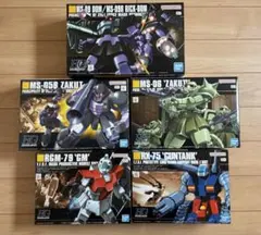 ま*れ様 HG未組立セット　ガーベラ・テトラ　バウ　ザクⅢ改　アイザック ま*れ様 HG未組立セット ガーベラ・テトラ バウ ザクⅢ改 アイザック
