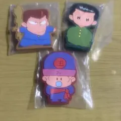 幽遊白書　一番くじ ラバースタンド3つ