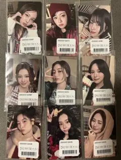 TWICE POPUP オンラインくじ　ステッカーコンプセット