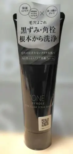 ONE BY KOSE ポアクリアスクラブウォッシュ 130g