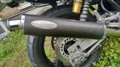 メ*森様 ヨシムラ トライオーバルサイクロンマフラー - メルカリ