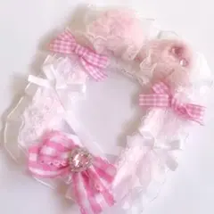 45 魔法少女ねこ ピンク トレカケース レースデコ ネコ耳