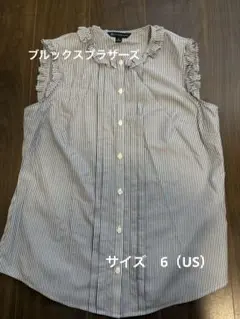 【24時間以内発送】BROOKS BROTHERS ノースリーブシャツ 6