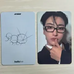 hellolive 特典 トレカ ソンファ ATEEZ adrenaline