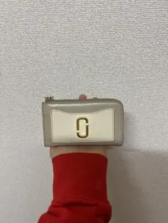 ベージュ 合成皮革 カードケース