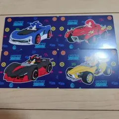 SONIC RACING CROSS WORLDS カード 4枚セット