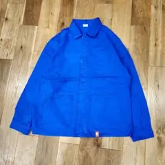 DMD　ユーロ古着 フランス古着 ワークジャケット 青 フレンチワーク