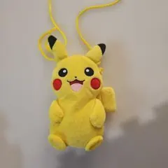 ▽ポケモンぬいぐるみネックポーチ　ピカチュウ