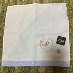 POLO タオルハンカチ ふんわり無撚糸　新品未使用