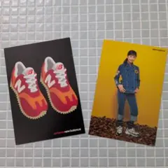 【お宝！】優香　New Balance　非売品ポストカード2枚セット