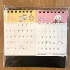 【新品】ちいかわ 卓上カレンダー 2026年 2ヶ月 デスクカレンダーのサムネイル