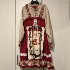 ロリータ コスプレ ワンピース 赤ずきん 森ガール